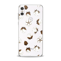 Lex Altern TPU Silicone Motorola Case Cotton Flowers