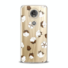 Lex Altern TPU Silicone Motorola Case Cotton Flowers