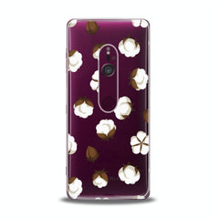 Lex Altern TPU Silicone Sony Xperia Case Cotton Flowers