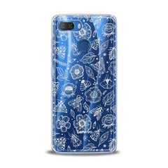 Lex Altern TPU Silicone Lenovo Case Flower Drawing