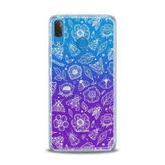 Lex Altern TPU Silicone Lenovo Case Flower Drawing