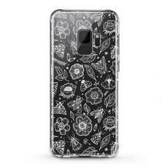 Lex Altern TPU Silicone Samsung Galaxy Case Flower Drawing