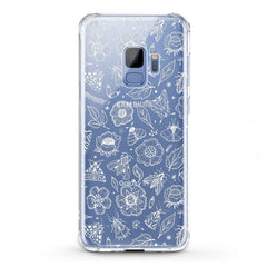 Lex Altern TPU Silicone Samsung Galaxy Case Flower Drawing