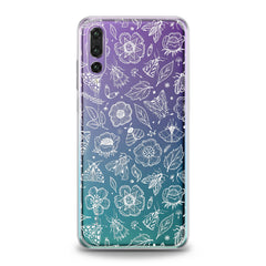 Lex Altern TPU Silicone Huawei Honor Case Flower Drawing