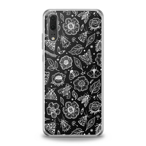 Lex Altern Flower Drawing Huawei Honor Case