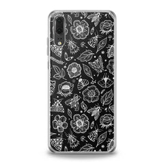 Lex Altern Flower Drawing Huawei Honor Case