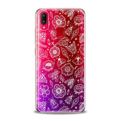 Lex Altern TPU Silicone VIVO Case Flower Drawing