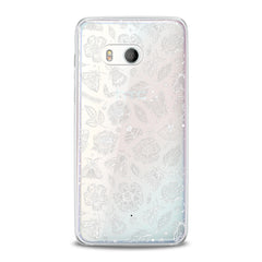 Lex Altern TPU Silicone HTC Case Flower Drawing