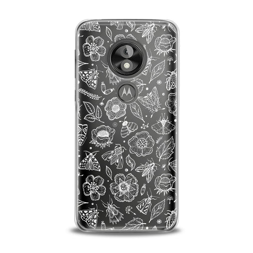 Lex Altern Flower Drawing Motorola Case