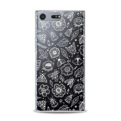 Lex Altern Flower Drawing Sony Xperia Case