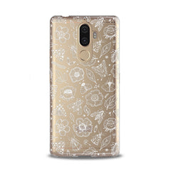 Lex Altern TPU Silicone Lenovo Case Flower Drawing