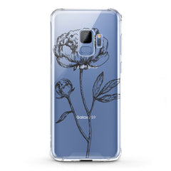 Lex Altern TPU Silicone Samsung Galaxy Case Floral Sketch