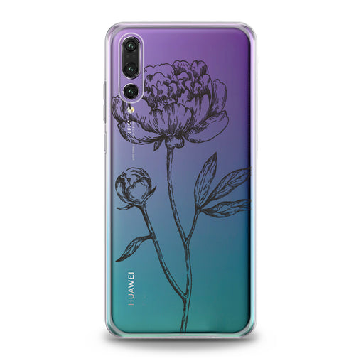 Lex Altern Floral Sketch Huawei Honor Case