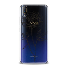 Lex Altern TPU Silicone VIVO Case Floral Sketch