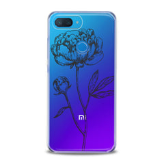 Lex Altern TPU Silicone Xiaomi Redmi Mi Case Floral Sketch