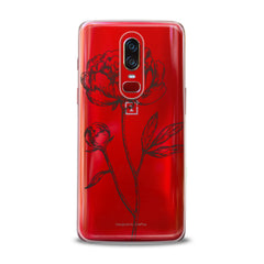 Lex Altern TPU Silicone OnePlus Case Floral Sketch