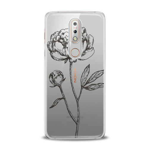 Lex Altern Floral Sketch Nokia Case