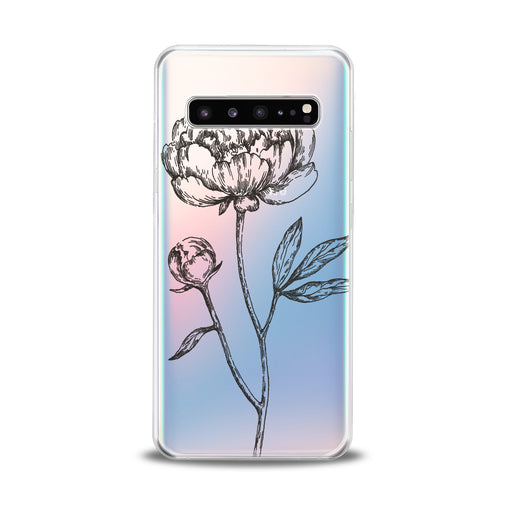 Lex Altern Floral Sketch Samsung Galaxy Case