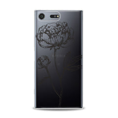 Lex Altern TPU Silicone Sony Xperia Case Floral Sketch