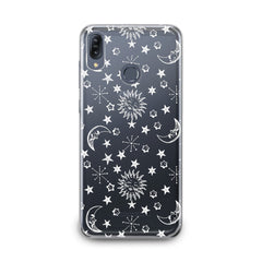 Lex Altern White Celestial Print Asus Zenfone Case