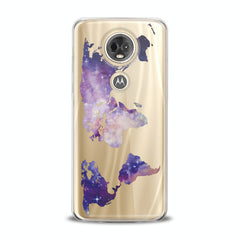 Lex Altern TPU Silicone Motorola Case Abstract Galaxy