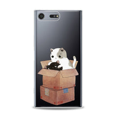 Lex Altern TPU Silicone Sony Xperia Case Kawaii Cat