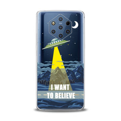 Lex Altern TPU Silicone Nokia Case UFO Quote Art