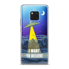 Lex Altern TPU Silicone Huawei Honor Case UFO Quote Art