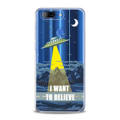 Lex Altern TPU Silicone Lenovo Case UFO Quote Art