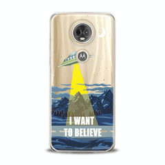 Lex Altern TPU Silicone Motorola Case UFO Quote Art