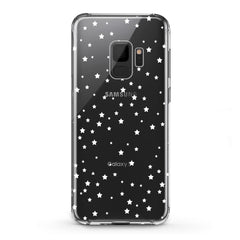 Lex Altern TPU Silicone Samsung Galaxy Case White Stars