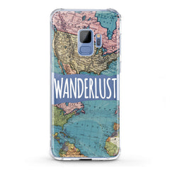 Lex Altern TPU Silicone Samsung Galaxy Case Map Print