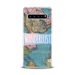 Lex Altern Map Print Samsung Galaxy Case