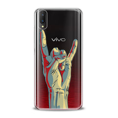 Lex Altern TPU Silicone VIVO Case Hard Rock Theme