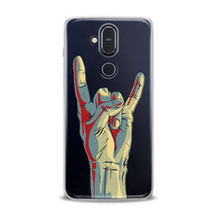 Lex Altern TPU Silicone Nokia Case Hard Rock Theme