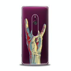 Lex Altern TPU Silicone Sony Xperia Case Hard Rock Theme