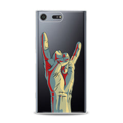 Lex Altern TPU Silicone Sony Xperia Case Hard Rock Theme