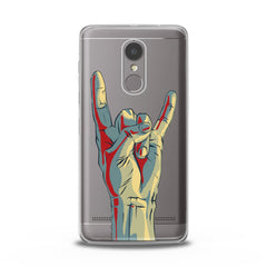 Lex Altern TPU Silicone Lenovo Case Hard Rock Theme