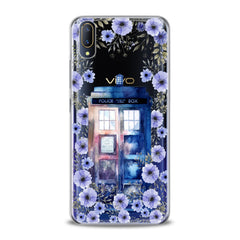 Lex Altern TPU Silicone VIVO Case Floral Police Box