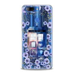 Lex Altern TPU Silicone Lenovo Case Floral Police Box