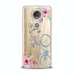 Lex Altern TPU Silicone Motorola Case Bicycle Quote