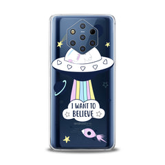 Lex Altern TPU Silicone Nokia Case Cute UFO Quote