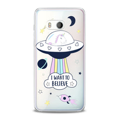 Lex Altern Cute Ufo Quote HTC Case