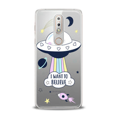 Lex Altern Cute Ufo Quote Nokia Case