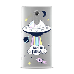 Lex Altern Cute Ufo Quote Sony Xperia Case