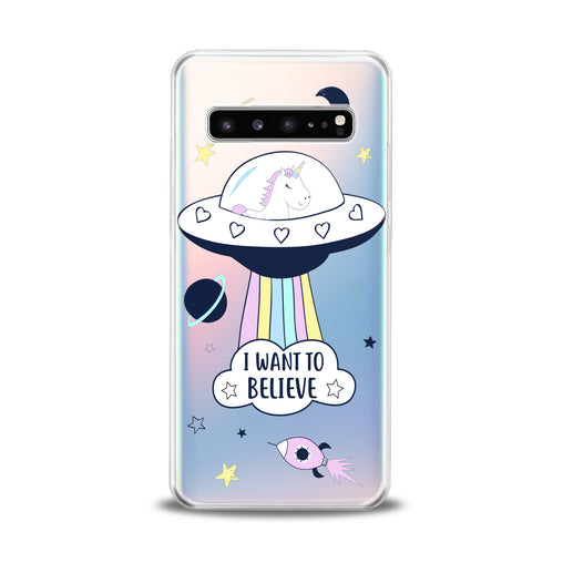 Lex Altern Cute Ufo Quote Samsung Galaxy Case