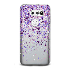 Lex Altern TPU Silicone LG Case Purple Confetti