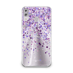 Lex Altern TPU Silicone Asus Zenfone Case Purple Confetti