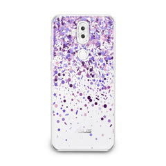 Lex Altern TPU Silicone Asus Zenfone Case Purple Confetti