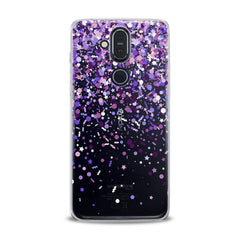 Lex Altern TPU Silicone Nokia Case Purple Confetti